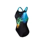 Купальник Arena Vibrant Swimsuit Swim Pro Back 008936-580 Чорний 40 (3468337504849) - зменшене зображення 7