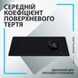 Килимок для мишки Logitech G640 Gaming Mouse Pad Black (943-000798) - зменшене зображення 2
