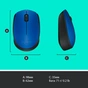 Мишка Logitech M171 Blue (910-004640) - зменшене зображення 9