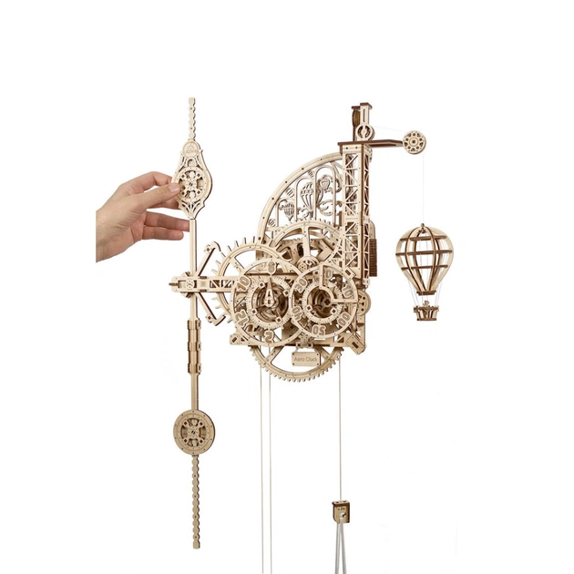 Конструктор Ugears Аеро Годинник настінний із маятником (70154) - picture 4