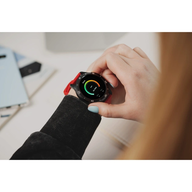 Смарт-годинник 2E Motion GT2 47mm Black-red + ремінець зелений (2E-CWW21BKRD-WS) - зображення 12