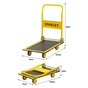 Візок вантажний Stanley платформний, антиковзна поверхня, платформа 73,5x47см, до 150кг (SXWT-PC527) - preview 2