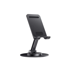 Підставка до планшета та телефона LP805 Swivel & Foldable Multi-Angle Phone Stand Black Ugreen (35152) зображення 1