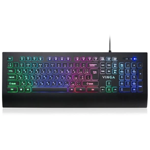 Клавіатура Vinga KB658 black зображення 1
