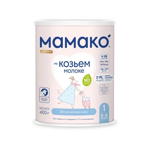 Дитяча суміш MAMAKO 1 Premium на козячому молоці 0-6 міс. 400 г (8437022039015) зображення 1