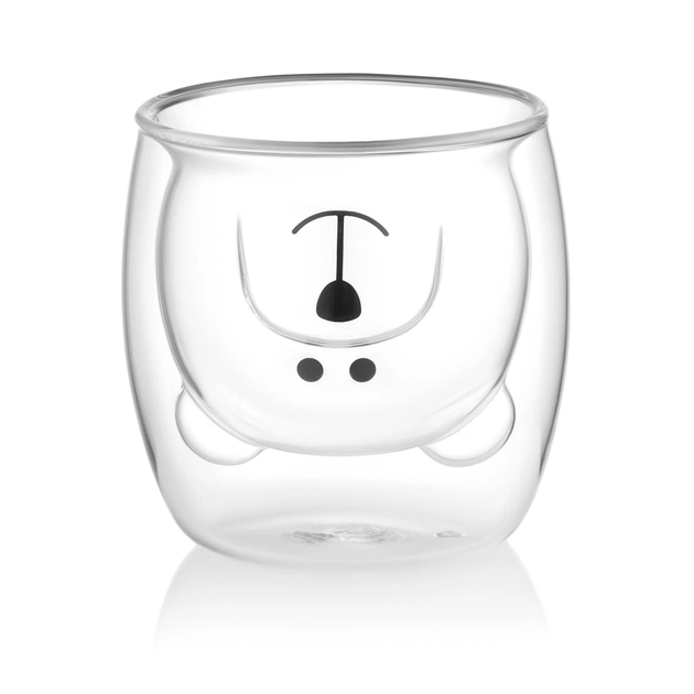 Набір склянок Ardesto Animals 250 мл 2 шт прозорий (AR2625BA) - picture 1