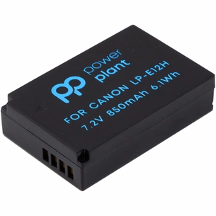 Акумулятор до фото/відео PowerPlant Canon LP-E12H 850mAh (CB970506) зображення 1