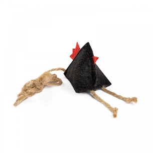 Іграшка для котів Природа Курочка з повсті 6х5 см (4823082430741) зображення 1