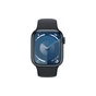 Смарт-годинник Apple Watch Series 9 GPS 45mm Midnight Aluminium Case with Midnight Sport Band - S/M (MR993QP/A) - зменшене зображення 2