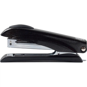 Степлер Buromax МЕТАЛІК №10,12 аркушів 110x25x45мм, чорний (BM.4150-01) зображення 1