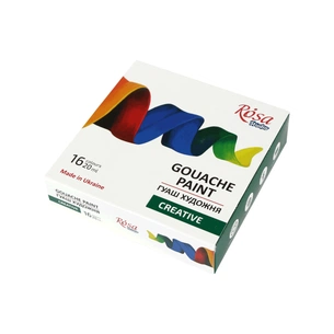 Гуашеві фарби Rosa Studio Creative 16*20 мл (4823098531609) изображение 1