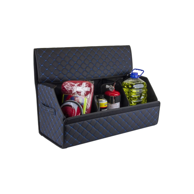 Сумка-органайзер EVAtech ECO L 30x30x65 см чорна з синьою ниткою (EHECELBLBB) - picture 2