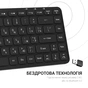Клавіатура OfficePro SK790B Wireless/Bluetooth Black - зменшене зображення 10