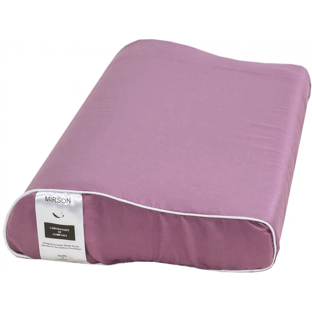Подушка MirSon ортопедична 6116 Delicate satin Excalibur Kiddy Girl 50х29х5/8 (2200003262704) - зображення 1