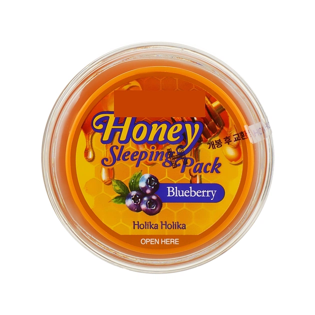 Маска для обличчя Holika Holika Honey Sleeping Pack Чорнична 90 мл (8806334333317) - изображение 1