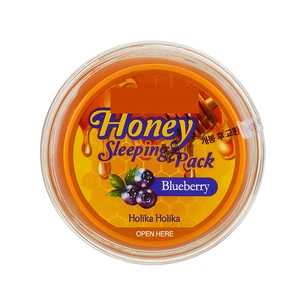 Маска для обличчя Holika Holika Honey Sleeping Pack Чорнична 90 мл (8806334333317) зображення 1