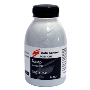 Тонер Canon FC/PC (фасовка)150г Static Control (TRPC150B-P) зображення 1