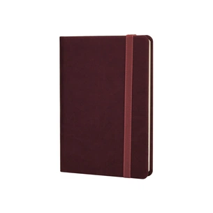 Книга записна Optima Vivella А6 128 аркушів лінія бордо (O20390-18) зображення 1