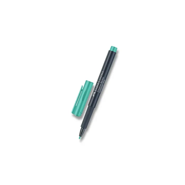 Маркер Faber-Castell для декору Creative Marker Caribbean Blue, M (1,5 мм), колір бірюзовий (32686) - зображення 1
