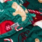 Плед Ardesto Christmas Flannel 100% поліестер, різдвяні смаколики 160х200 см (ART0122PB) - зменшене зображення 3