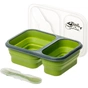 Набір туристичного посуду Tramp 2 відсіки силіконовий 900ml olive (UTRC-090-olive) - зменшене зображення 3