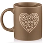 Чашка ARDESTO Heart, 320мл, кераміка, сірий (AR3074G) - уменьшенное изображение 2