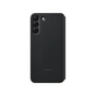 Чохол до мобільного телефона Samsung Smart Clear View Cover Galaxy S22 Plus Black (EF-ZS906CBEGRU) - зменшене зображення 2