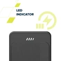 Батарея універсальна Canyon OnPower 100 10000mAh, 5В/2А, Black (CNS-CPB100B) - зменшене зображення 8