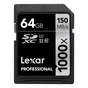 Карта пам'яті Lexar 64GB SDXC class 10 UHS-II U3 4K (LSD64GCRBEU1000) - зменшене зображення 1