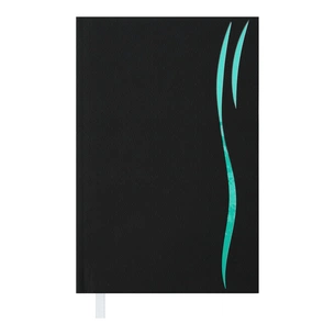 Тижневик Buromax недатований WAVE, A6, бірюзовий, 288 сторінок (BM.2610-06) зображення 1