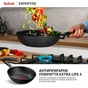 Сковорода Tefal Expertise WOK 28см чорний (G3211902) - зменшене зображення 5