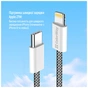 Дата кабель USB-C to Lightning 1.0m 27W black ColorWay (CW-CBPDCL061-BK) - preview 9