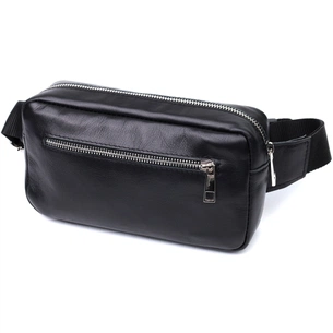 Сумка Shvigel З натуральної шкіри Чорна (22825) зображення 1