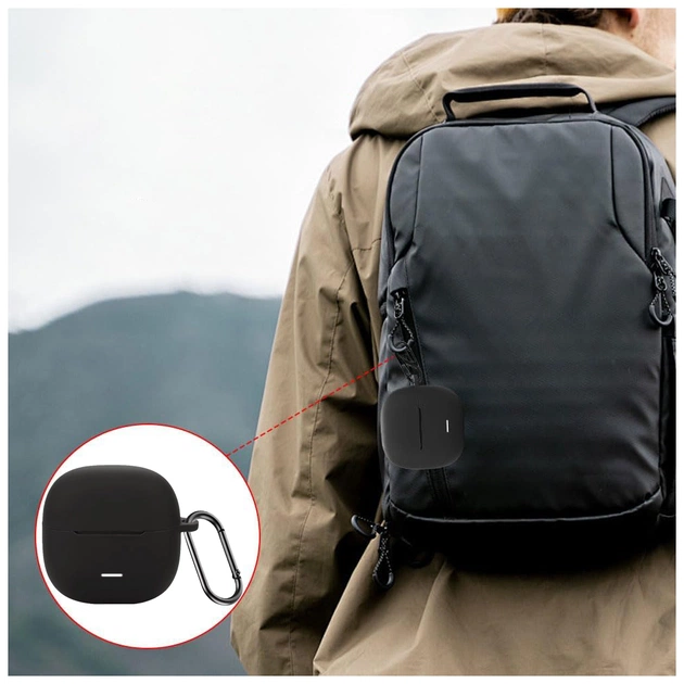 Чохол для навушників BeCover для Xiaomi Redmi Buds 6 Lite Black (713232) - picture 6