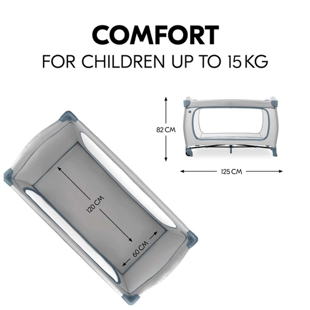 Дитячий манеж Hauck Sleep N Play Go Plus Dusty Cork (60090-0) - зображення 3
