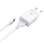 Зарядное устройство XO L99 USB 12W + cable USB to Lightning white (L99-L-WH) - уменьшенное изображение 1
