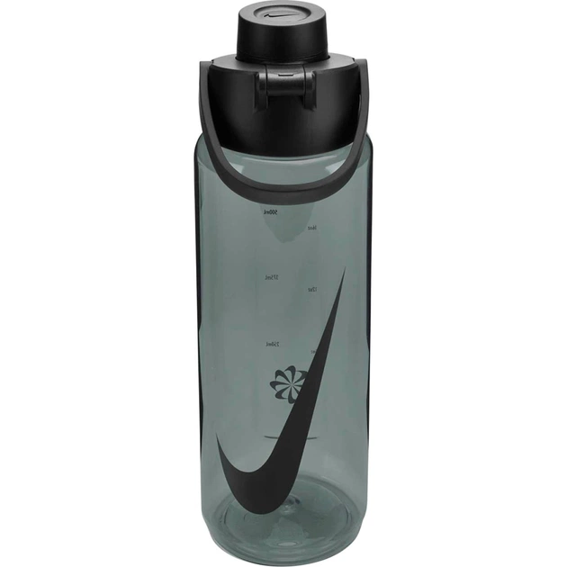 Бутылка для воды Nike TR RENEW RECHARGE CHUG BOTTLE 24 OZ N.100.7636.044.24 чорний 709 мл (887791805522) - изображение 1