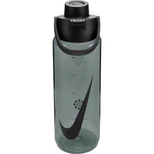 Бутылка для воды Nike TR RENEW RECHARGE CHUG BOTTLE 24 OZ N.100.7636.044.24 чорний 709 мл (887791805522) изображение 1