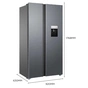 Холодильник TCL RP503SXE1UA - зменшене зображення 6