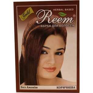 Фарба для волосся Reem Gold Коричнева 60 г (8906029310071) зображення 1
