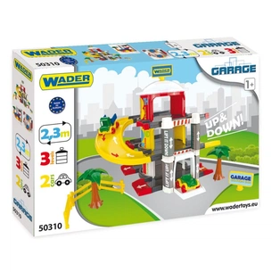 Ігровий набір Wader Гараж з ліфтом - 3 рівні (50310) зображення 1