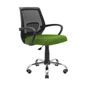 Офісне крісло Richman Стар Хром Піастра Сітка чорна + зелена (сидіння) (R00000044931) - зменшене зображення 1