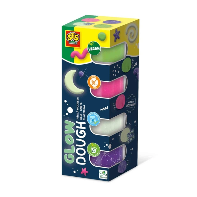 Набор для творчества Ses Creative Feel Good Dough Сияние (00516S) - изображение 1