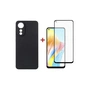 Чохол до мобільного телефона Dengos Kit for OPPO A78 4g case + glass (Black) (DG-KM-03) - зменшене зображення 1