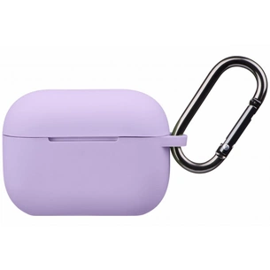 Чохол для навушників 2E для Apple AirPods Pro Pure Color Silicone 2.5 мм Light purple (2E-PODSPR-IBPCS-2.5-LPR) зображення 1