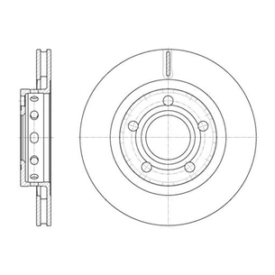 Гальмівний диск REMSA 6822.10 зображення 1