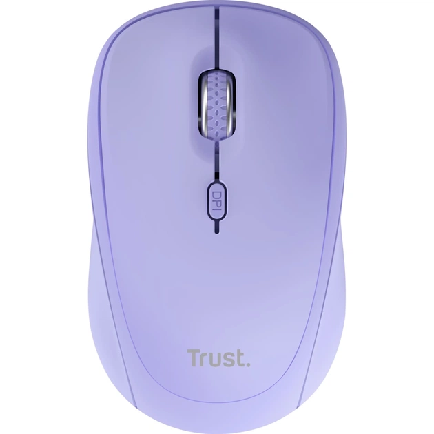 Мишка Trust Yvi+ Multi-Device Wireless/Bluetooth Purple (25583) - зображення 1