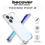 Чехол для мобильного телефона BeCover Anti-Shock Tecno Pop 8 Clear (710658) - уменьшенное изображение 2