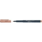 Маркер Faber-Castell металік для декору Metallics Marker Copper cabana, M (1,5 мм), колір мідний (30348) - зменшене зображення 4