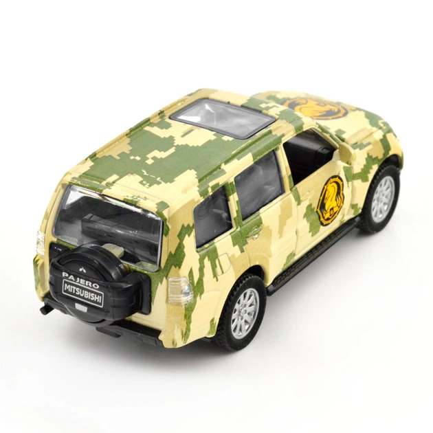 Машина TechnoDrive Автомодель серії Шеврони Героїв - Mitsubishi Pajero 4WD Tubro - 47 ОМБр (250361M) - picture 12